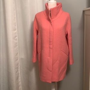 ZARA Bubblegum Pink Pea Coat
